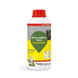 PINTURA ASFALTICA ACQUA FR 1L QUARTZOLIT