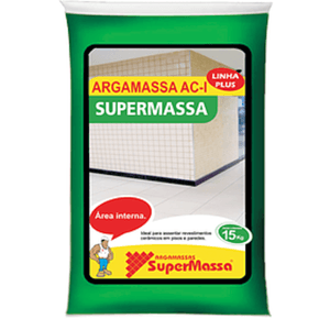 ARGAMASSA SUPERMASSA INTERNA ACI - 15KG