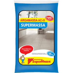 ARGAMASSA SUPERMASSA ACIII - 15KG