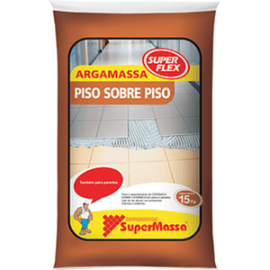 ARGAMASSA SUPERFLEX PISO SOBRE PISO - 15KG