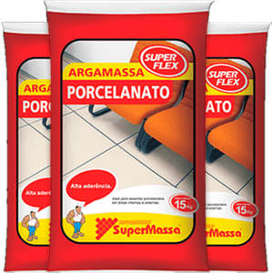 ARGAMASSA SUPERFLEX PORCELANATO - 15KG