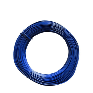 ARAME GALV REVESTIDO PVC 18 - 1,24MM AZUL - INCOTELA