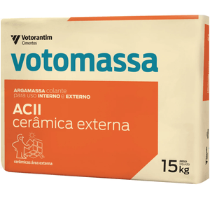 ARGAMASSA VOTOMASSA EXTERNA ACII - 15KG