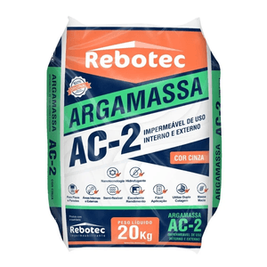 ARGAMASSA REBOTEC ACII - 20KG