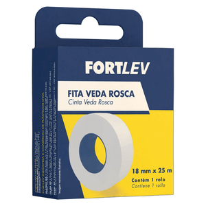 FITA VEDA ROSCA 18MM X 25M - FORTLEV