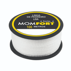 LINHA PARA PEDREIRO 100M LISA - MOMFORT