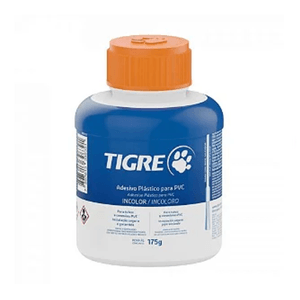 ADESIVO PVC INCOLOR FRASCO 175G - TIGRE