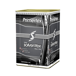 TINTA CINZA ESCURO FOSCO 18LT (PRIMERTEX) - SOLVENTEX