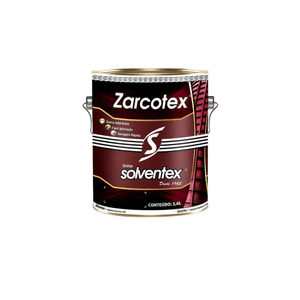 TINTA PRETO FOSCO 3,6L (ZARCOTEX OU ZARCAO) - SOLVENTEX