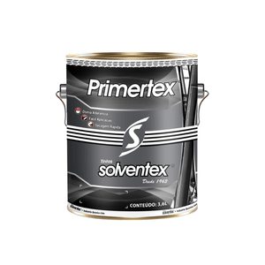 TINTA CINZA ESCURO FOSCO 3,6L (PRIMERTEX) - SOLVENTEX