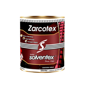 TINTA PRETO FOSCO 900ML (ZARCOTEX OU ZARCAO) - SOLVENTEX