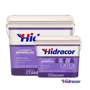 EXTRALATEX CINZA CLARO BALDE 15L HIDRACOR