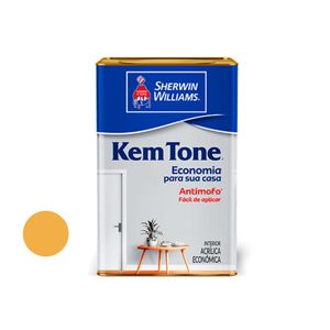 TINTA KEMTONE ECON FOSCO AMARELO SOL LT 18L - SW