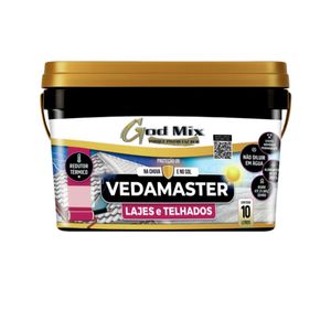 VEDAMASTER LAGES E TELHADOS BRANCO 10L - GODMIX
