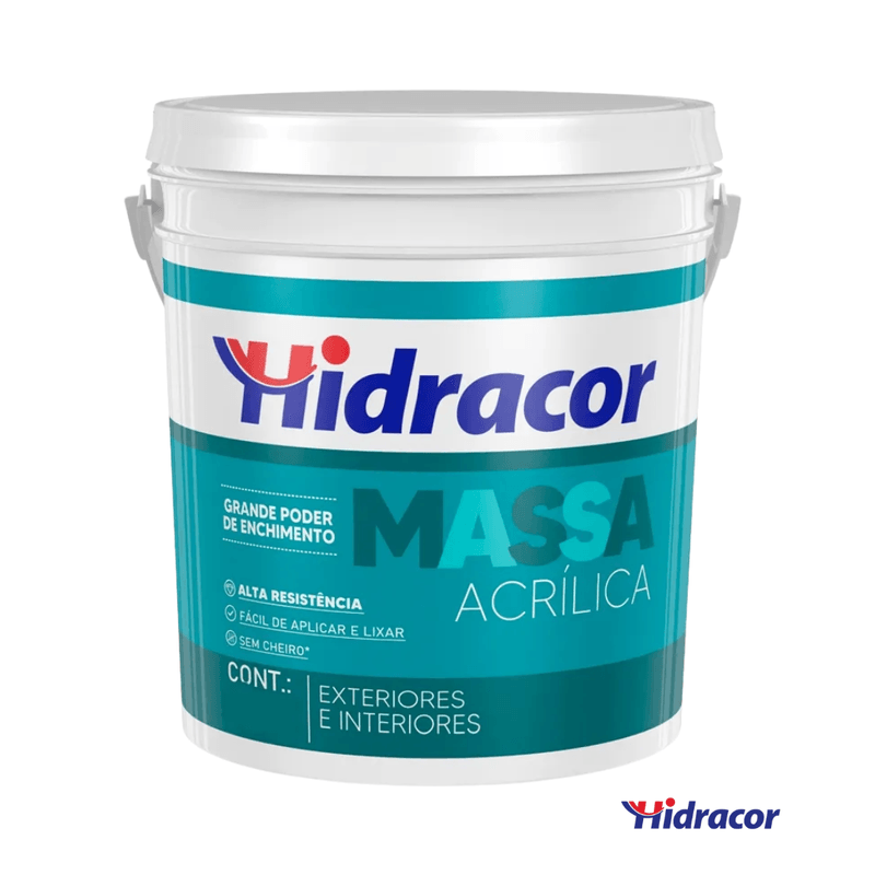 MASSA ACRILICA BALDE 5,5KG - HIDRACOR